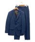 Perfect Suit Factory（パーフェクトスーツファクトリ）の古着「3Pセットアップスーツ」｜ブルー