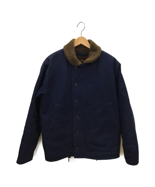 PHERROWS（フェローズ）PHERROWS (フェローズ) N-1デッキジャケット ネイビー サイズ:40R 秋冬物の古着・服飾アイテム