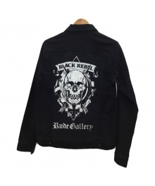 RUDE GALLERY BLACK REBEL（ルードギャラリー ブラックレーベル）の古着「ワークジャケット」｜ブラック