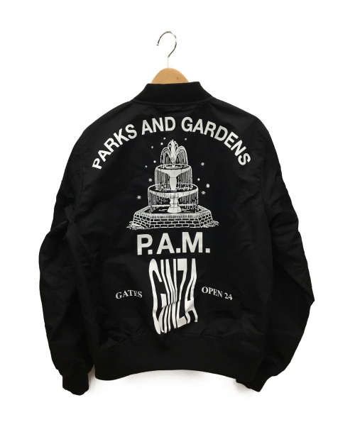 PAM（パム）PAM (パム) MA-1ジャケット ブラック サイズ:S 秋冬物の古着・服飾アイテム