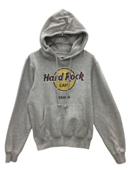 Hard Rock cafe（ハードロックカフェ）Hard Rock cafe (ハードロックカフェ) プルオーバーパーカー グレー サイズ:Sの古着・服飾アイテム