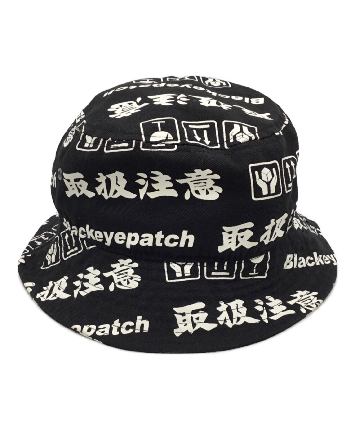 人気商品 L XL blackeyepatch バケットハット 帽子 ブラックアイパッチ