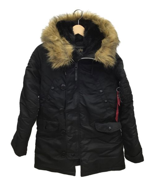ALPHA（アルファ）ALPHA (アルファ) N-3Bジャケット ブラック サイズ:Mの古着・服飾アイテム