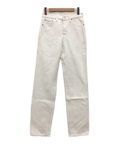 LEVI'S（リーバイス）LEVI'S (リーバイス) ボタンフライ ストレート ジーンズ ホワイト サイズ:W29 未使用品の古着・服飾アイテム