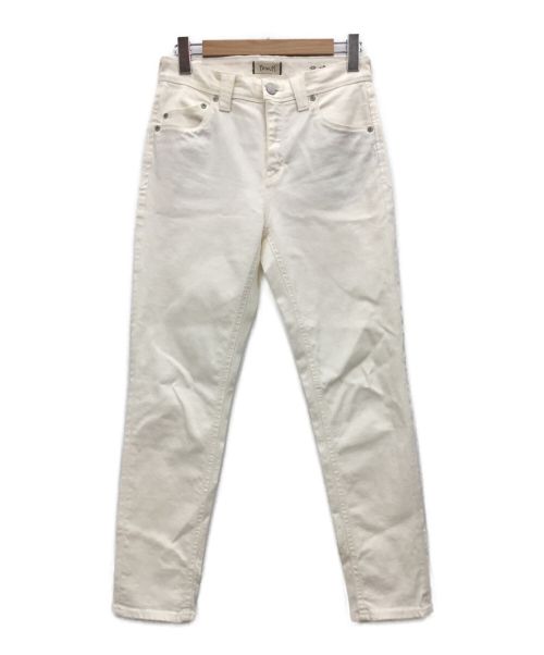 YANUK（ヤヌーク）YANUK (ヤヌーク) デニムパンツ ホワイト サイズ:W25（W71）の古着・服飾アイテム