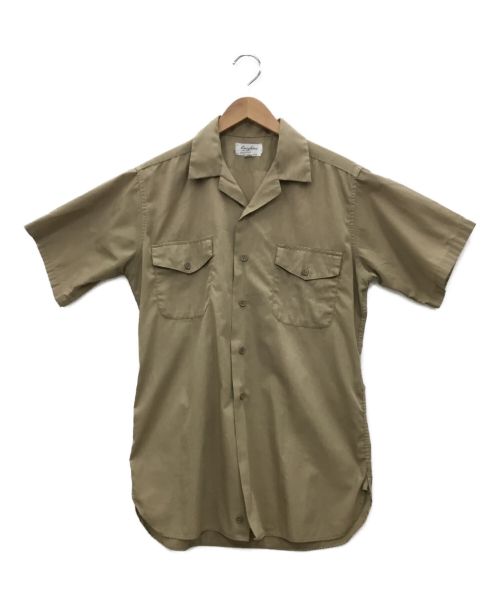 CREIGHTON（クレイトン）CREIGHTON (クレイトン) ワークシャツ ベージュ サイズ:14.5の古着・服飾アイテム