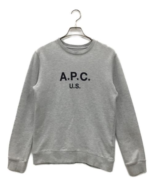 A.P.C.（アーペーセー）A.P.C. (アー・ペー・セー) スウェット グレー サイズ:Sの古着・服飾アイテム