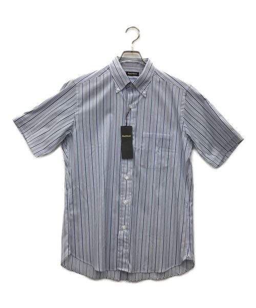Paul Stuart（ポールスチュアート）Paul Stuart (ポールスチュアート) 半袖シャツ ブルー サイズ:L 未使用品の古着・服飾アイテム