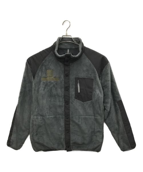 UNCROWD（アンクラウド）UNCROWD (アンクラウド) フリースジャケット グレー サイズ:XLの古着・服飾アイテム