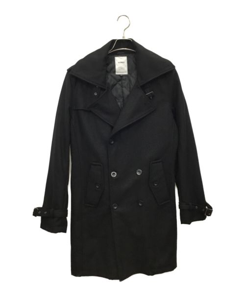 AUTHENTIC（オーセンティック）AUTHENTIC (オーセンティック) コート ブラック サイズ:Lの古着・服飾アイテム