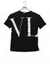 VALENTINO（ヴァレンティノ）の古着「Tシャツ」｜ブラック