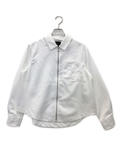 JORDAN（ジョーダン）JORDAN (ジョーダン) ナイロンジャケット ホワイト サイズ:M 未使用品の古着・服飾アイテム
