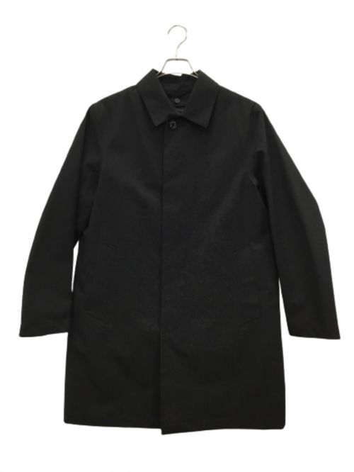 MACKINTOSH（マッキントッシュ）MACKINTOSH (マッキントッシュ) テクニカルステンカラーコート ブラック サイズ:Lの古着・服飾アイテム