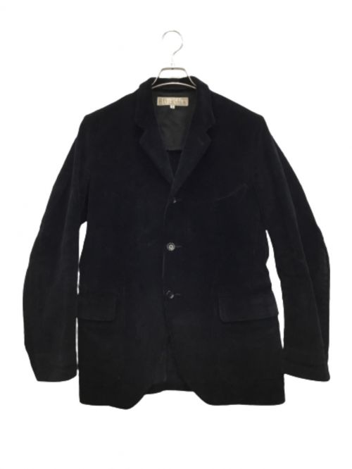 HAVERSACK（ハバーサック）HAVERSACK (ハバーサック) コーデュロイジャケット ブラック サイズ:Lの古着・服飾アイテム