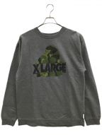 X-LARGE（）の古着「クルーネックスウェット」｜グレー
