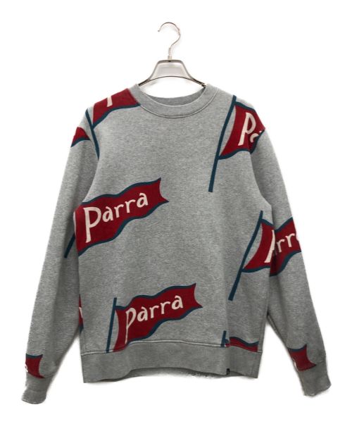 Parra（パラ）Parra (パラ) スウェット グレー サイズ:Mの古着・服飾アイテム