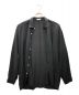 ATON (エイトン) 京都吊り染め シルクシャツ ブラック サイズ:06：23000円