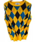 le coq sportif (ルコック・スポルティフ) セーター イエロー×ネイビー サイズ:M ゴルフウェア：7800円
