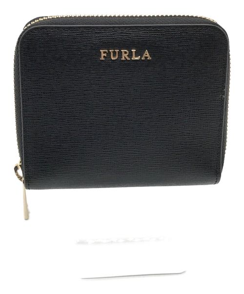 FURLA（フルラ）FURLA (フルラ) バビロン　2つ折り財布 ブラック サイズ:実寸サイズにてご確認ください。 未使用品の古着・服飾アイテム