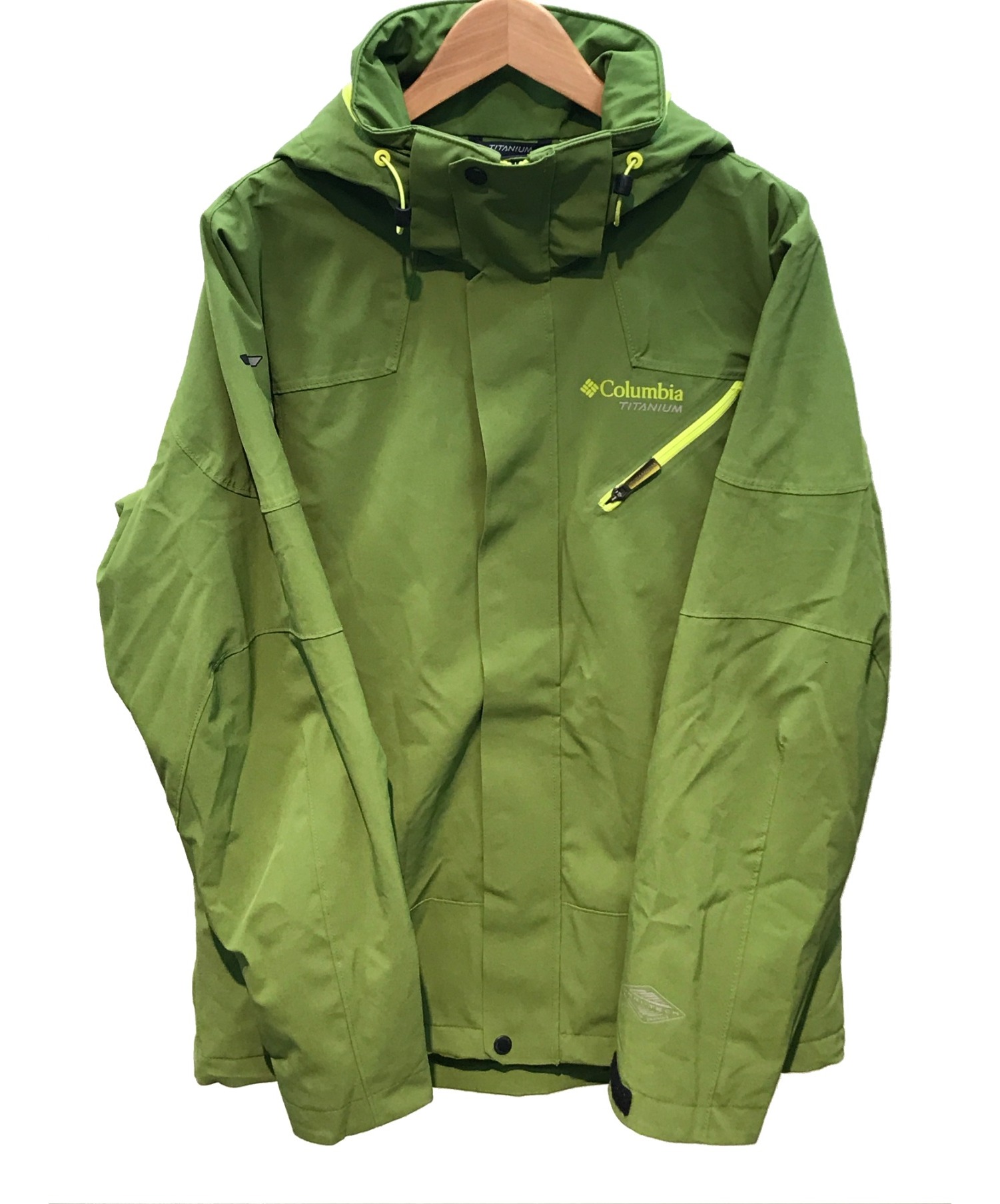 Columbia (コロンビア) ワイルドカードⅢソフトシェルジャケット グリーン サイズ:S 秋冬物　スノーボードウェア