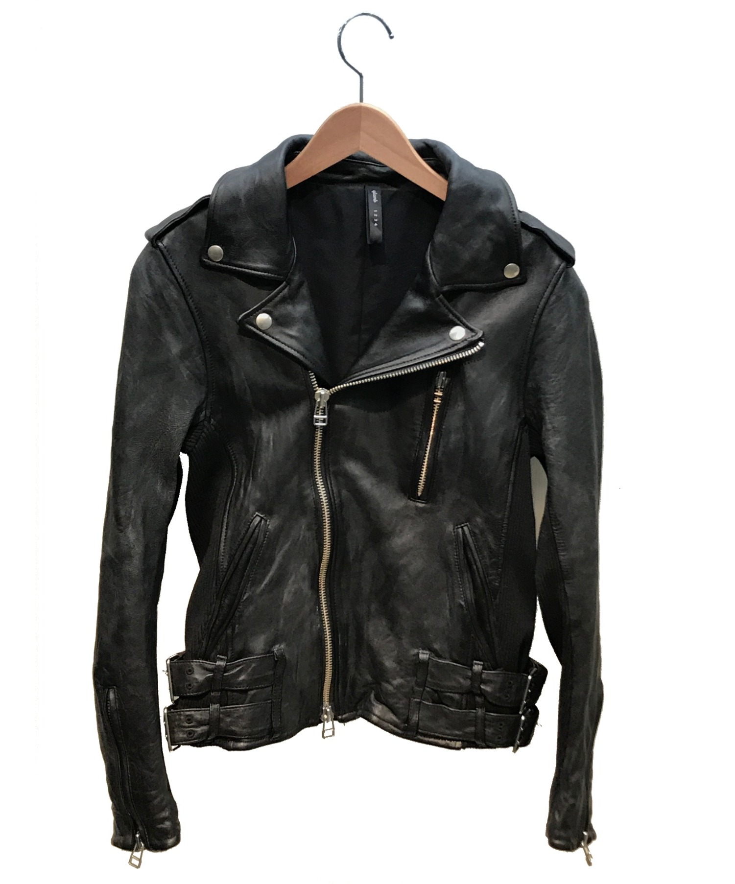glamb (グラム) ライダースジャケット ブラック サイズ:実寸サイズをご確認ください。 秋冬物