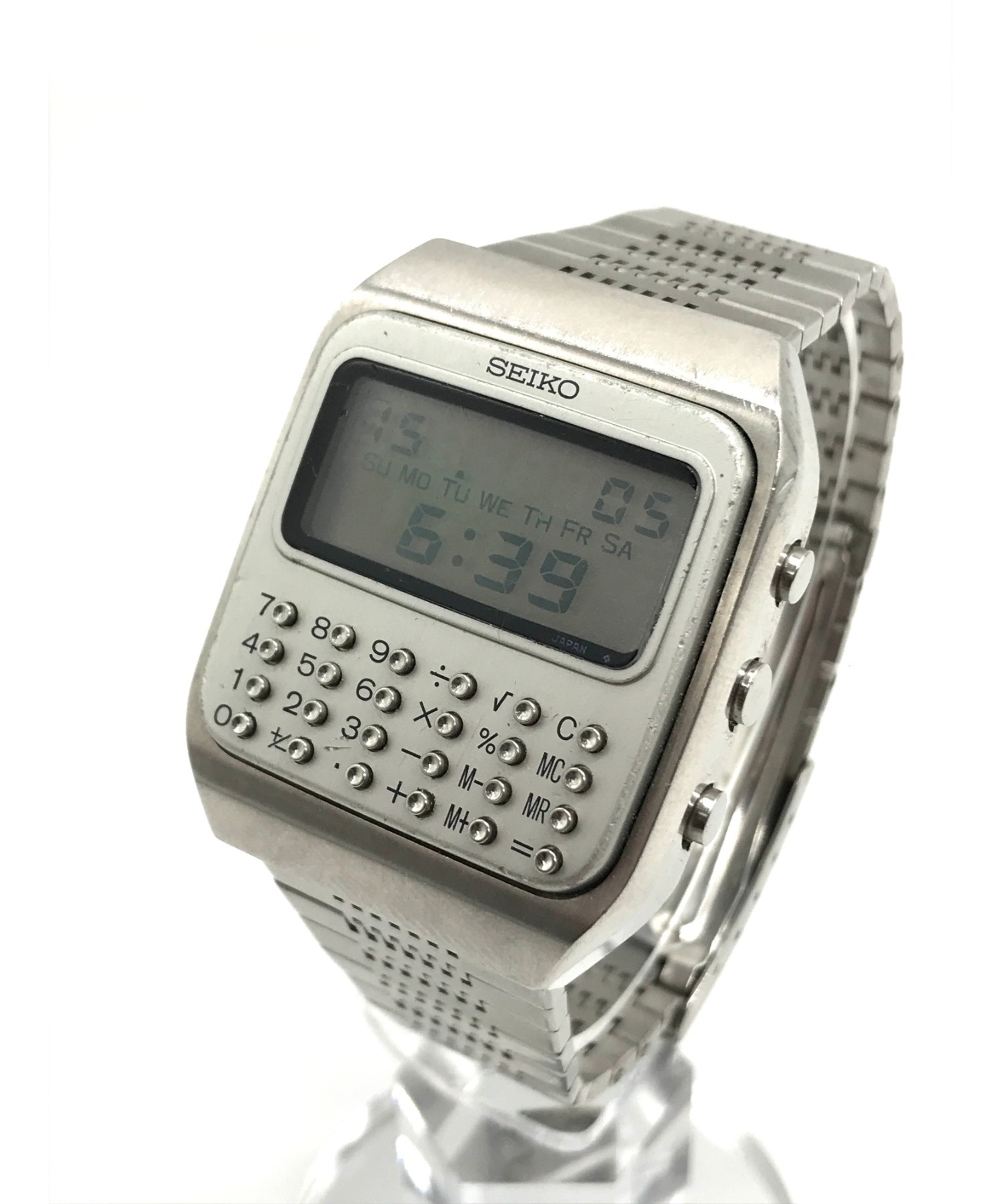 中古 古着通販 Seiko セイコー デジタル腕時計 サイズ 実寸サイズをご確認ください カリキュレーター ブランド 古着通販 トレファク公式 Trefac Fashion