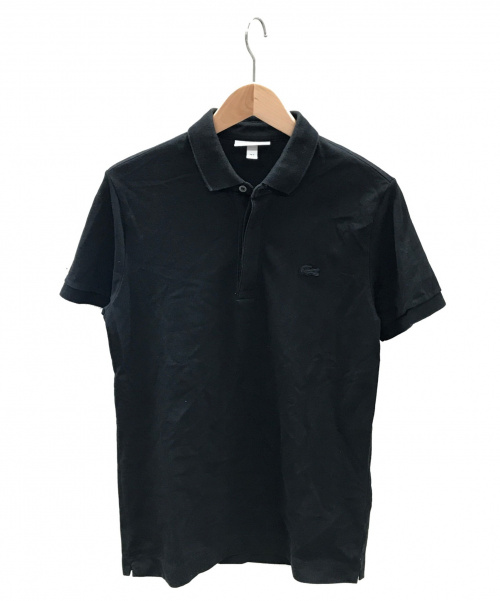 LACOSTE（ラコステ）LACOSTE (ラコステ) ポロシャツ ブラック サイズ:US S 春夏物の古着・服飾アイテム