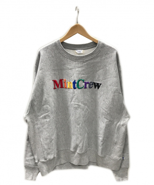 mintcrew（ミントクルー）MintCrew×Champion (ミントクルー×チャンピオン) スウェット グレー サイズ:XL 秋冬物の古着・服飾アイテム