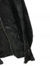 中古・古着 LITHIUM HOMME (リチウムオム・ファム) ノーカラージャケット ブラック サイズ:M：4800円