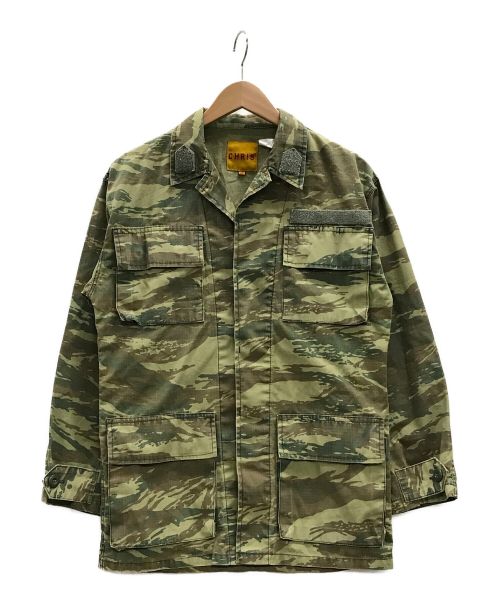 CHRIS（クリス）CHRIS (クリス) ギリシャ軍ミリタリージャケット オリーブ サイズ:XSの古着・服飾アイテム