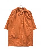 Christian Dior Sportsクリスチャン ディオールスポーツ）の古着「ステンカラーコート」｜ブラウン