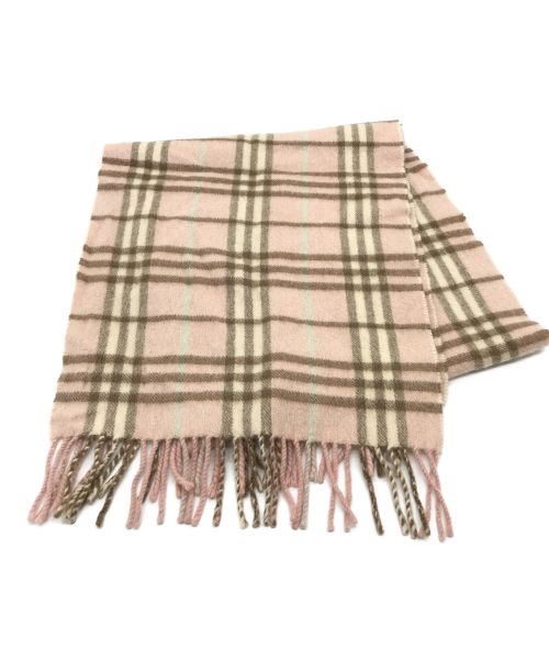 中古 古着通販 Burberry バーバリー マフラー ピンク サイズ 実寸サイズにてご確認ください ブランド 古着通販 トレファク公式 Trefac Fashion