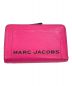 MARC JACOBS（マークジェイコブス）の古着「テクスチャードボックスコンパクトウェレット 財布」｜ピンク
