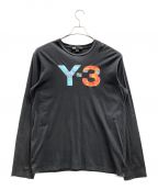 Y-3ワイスリー）の古着「ロングスリーブTシャツ」｜ブラック