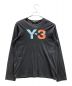 Y-3（ワイスリー）の古着「ロングスリーブTシャツ」｜ブラック