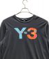 Y-3 (ワイスリー) ロングスリーブTシャツ ブラック サイズ:XL：3980円