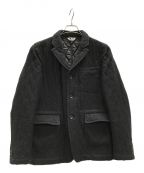 BLACK COMME des GARCONS）の古着「キルティングジャケット」｜ブラック