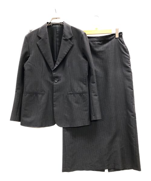 Y's（ワイズ）Y's (ワイズ) セットアップスーツ ブラック サイズ:Mの古着・服飾アイテム