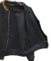 中古・古着 BUTWIN (バトウィン) 60S ヴィンテージアワードジャケット ブラック×イエロー サイズ:実寸サイズにてご確認ください。：6800円