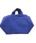 中古・古着 ORCIVAL (オーシバル) アクリルコットンキャンバストートバッグ ブルー サイズ:実寸サイズにてご確認ください。 未使用品：7800円