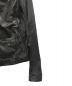 中古・古着 RICK OWENS (リック オウエンス) ライダースジャケット ブラック サイズ:48：34800円