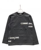 COMME des GARCONSコムデギャルソン）の古着「長袖Tシャツ」｜ブラック