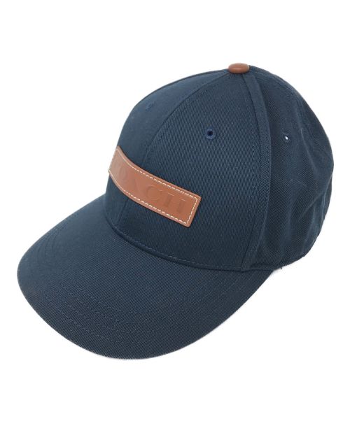COACH（コーチ）COACH (コーチ) ベースボールキャップ　帽子 ネイビー サイズ:実寸サイズにてご確認ください。の古着・服飾アイテム