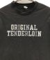 TENDERLOIN (テンダーロイン) Tシャツ ブラック サイズ:XL：6800円
