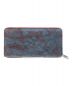 中古・古着 DIESEL (ディーゼル) 長財布 ブルー×レッド サイズ:実寸サイズにてご確認ください。 未使用品：8000円