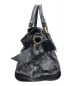 MIU MIU (ミュウミュウ) 2WAYバッグ ハンドバッグ ショルダーバッグ ブラック サイズ:実寸サイズにてご確認ください。：17000円