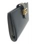 GIVENCHY (ジバンシィ) 2つ折り財布 ツートンレザー ブラック×グレー サイズ:実寸サイズにてご確認ください。：15000円