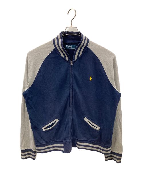 POLO RALPH LAUREN (ポロ・ラルフローレン) ジップジャケット ネイビー×グレー サイズ:XL