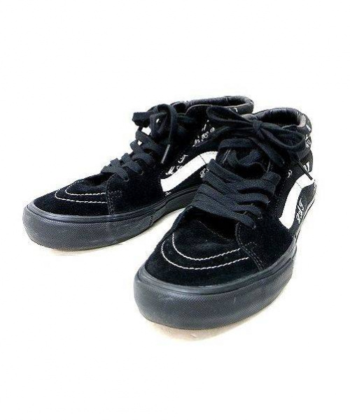 中古 古着通販 Supreme Vans シュプリーム バンズ Sk8 Mid Pro Eat Me スニーカー ブラック サイズ 28cm Vn000sjj90 Supreme Sk8 Mid Pro Eat Me ブランド 古着通販 トレファク公式 Trefac Fashion