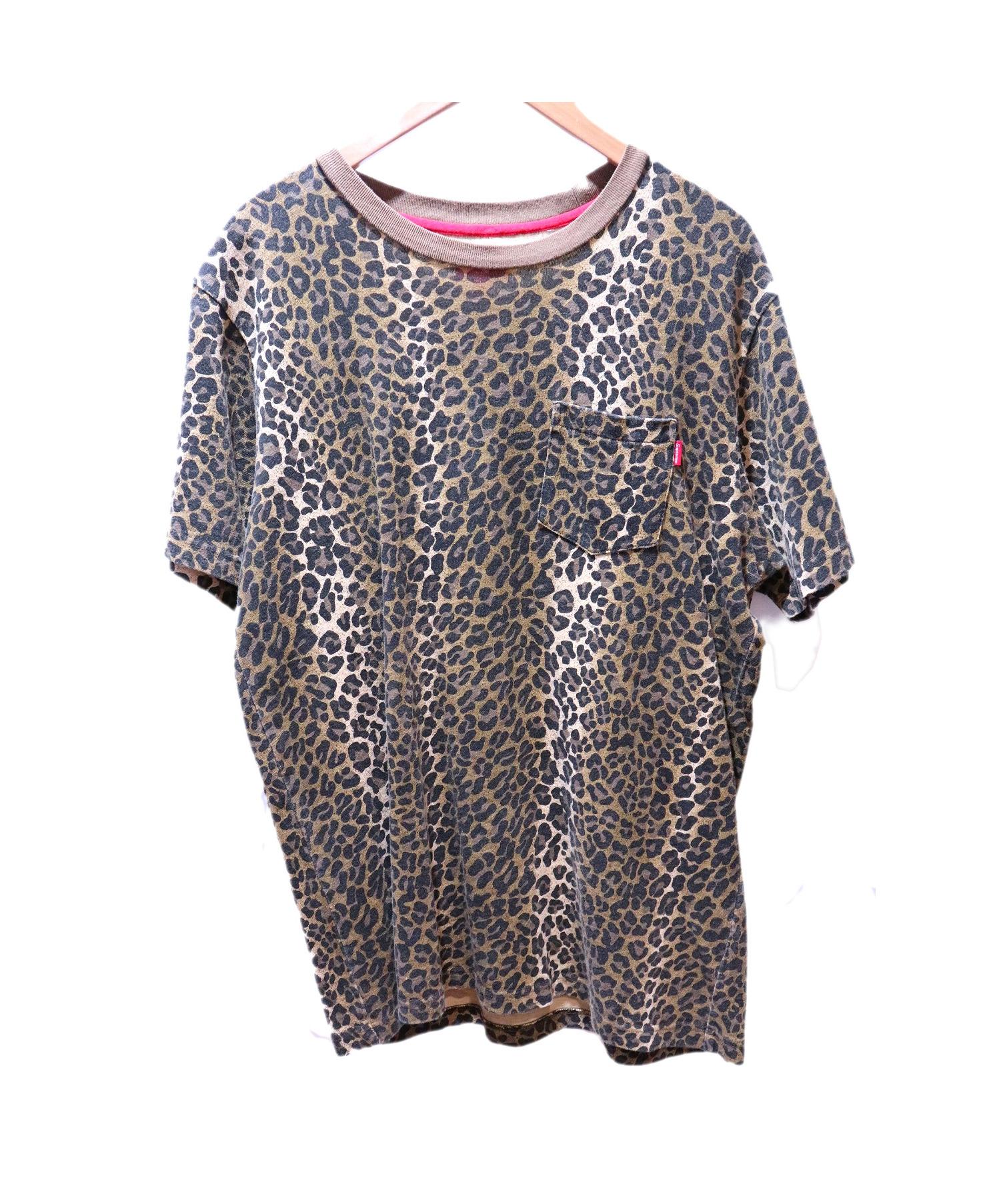 supreme leopard tee